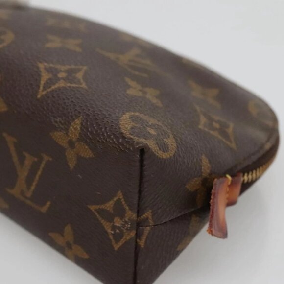 LOUIS VUITTON Monogram Pochette Cosmetic PM Pouch LV Auth - Picture 8 of 16